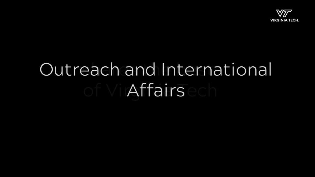 Outreach and International Affairs