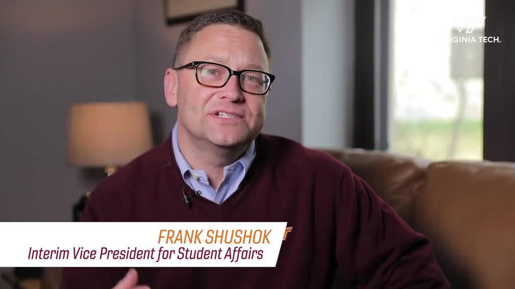 Message from Interim Vice President Frank Shushok