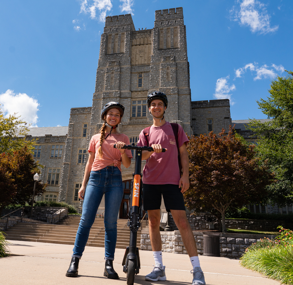 Virginia Tech rolls out electric scooters for pilot research