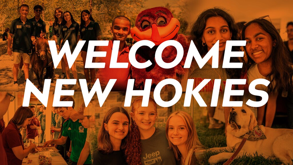 Engineering Welcome Week: New Hokies!