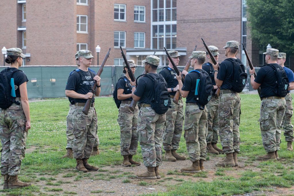 A new residence hall for cadets kicks off excitement of Cadre Week