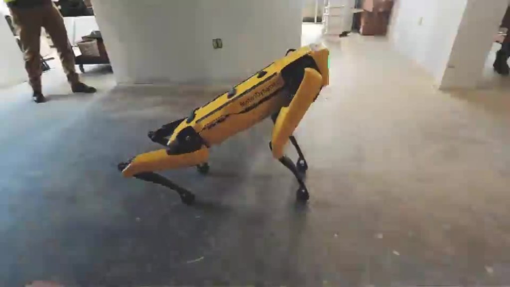 Checking In: Spot the Robot Dog at CID and Holden Hall