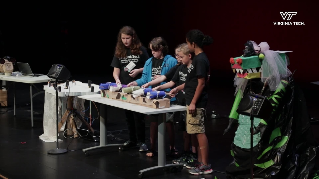 Middle schoolers design, program, and build instruments