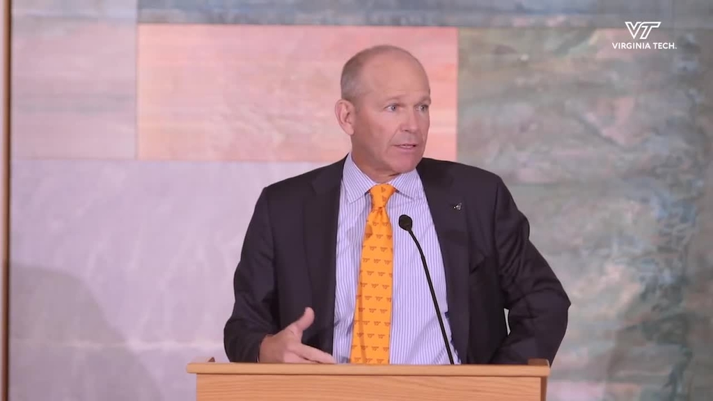 Virginia Tech announces $20 million gift from David Calhoun, class of 1979