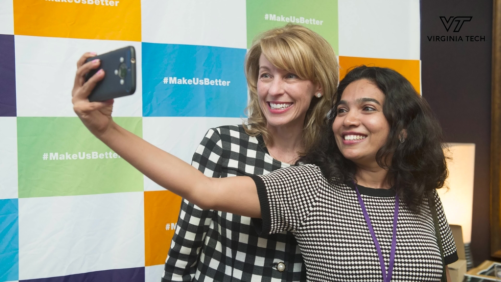Leanne Caret shares experience, insight with Virginia Tech students 
