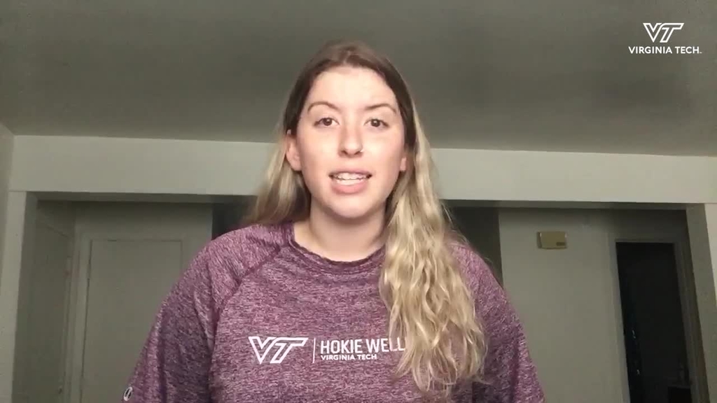 Graduate student and peer health educator shares distancing tips for students