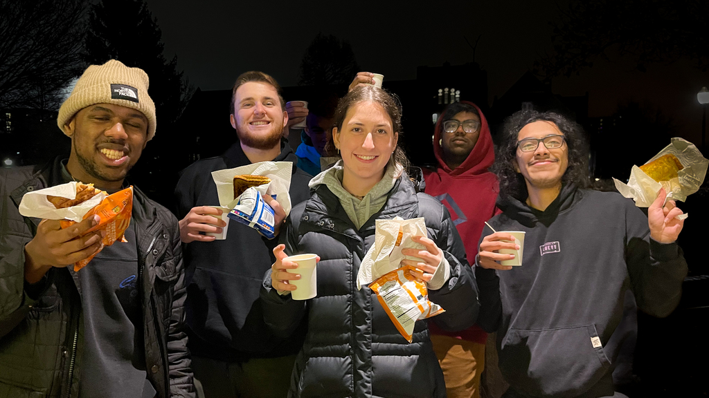 Cheesy Nights serves up thousands of sandwiches for hungry Hokies