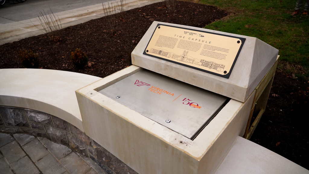 What's inside Virginia Tech's Sesquicentennial Time Capsule?