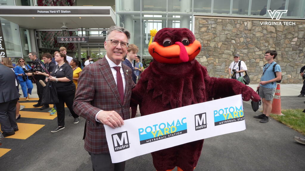Potomac Yard metro station opens outside Innovation Campus