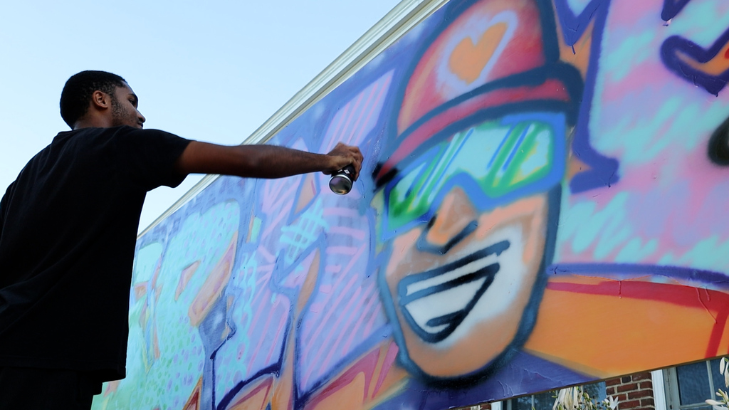 Graffiti workshop shines light on hip hop culture