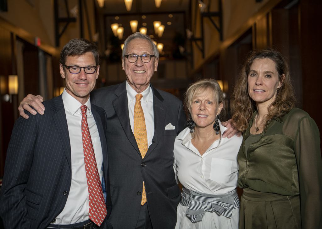 Virginia Tech awards Heywood Fralin the 2019 William H. Ruffner Medal
