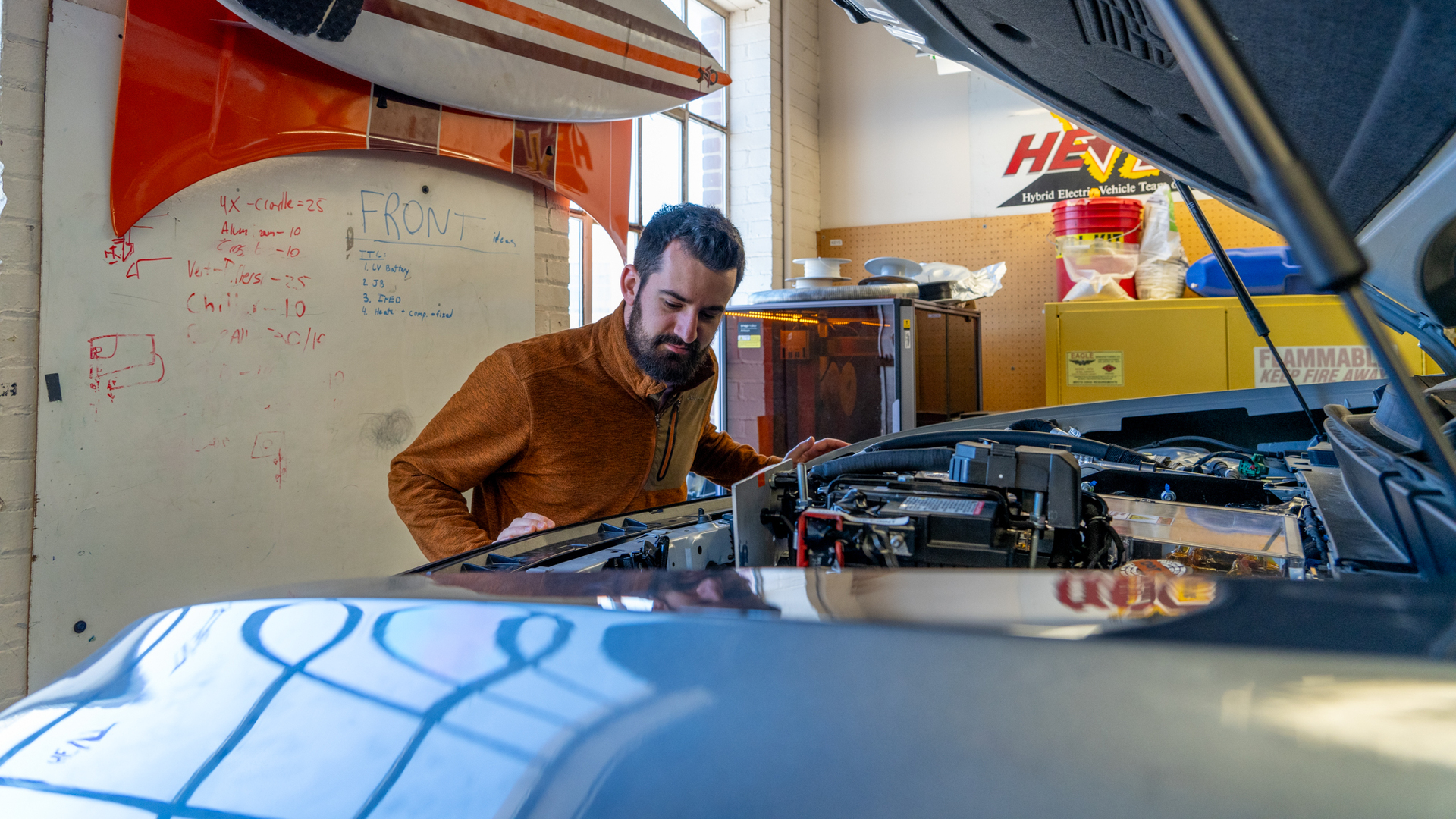 Hybrid Electric Vehicle Team prepares for the EcoCAR EV Challenge ...