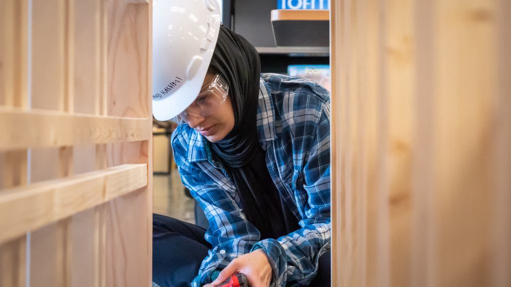 Art & Architecture Library adds student-designed meditation space