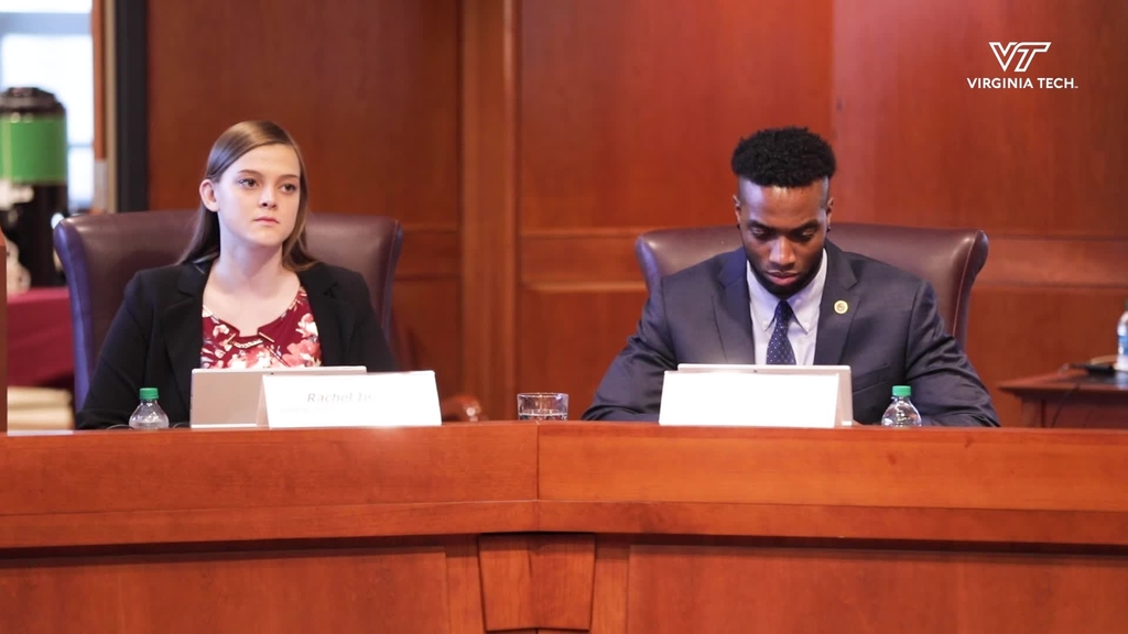 Student Representatives to Board of Visitors give voice to student perspective 
