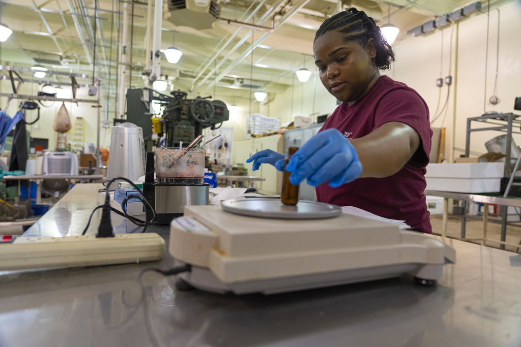 Researching flavors for meat alternatives to endangered fish species