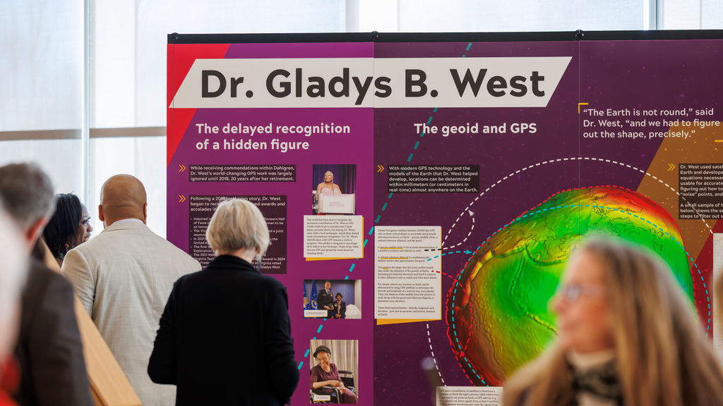 Exhibit honors the legacy of Dr. Gladys West