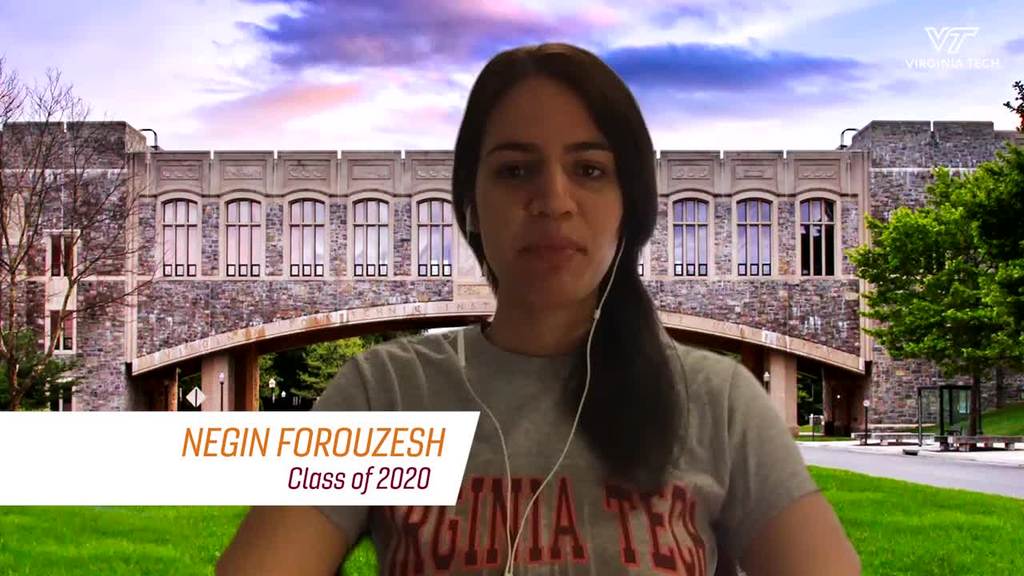 Outstanding Graduate Student of the Year, Negin Forouzesh