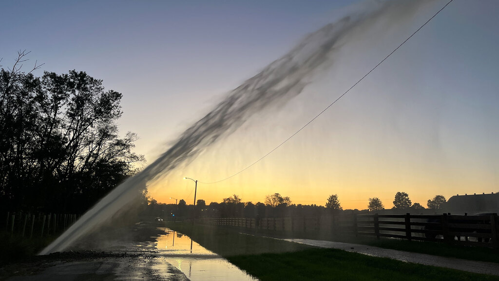 Ut Prosim: Bike rides and broken water mains