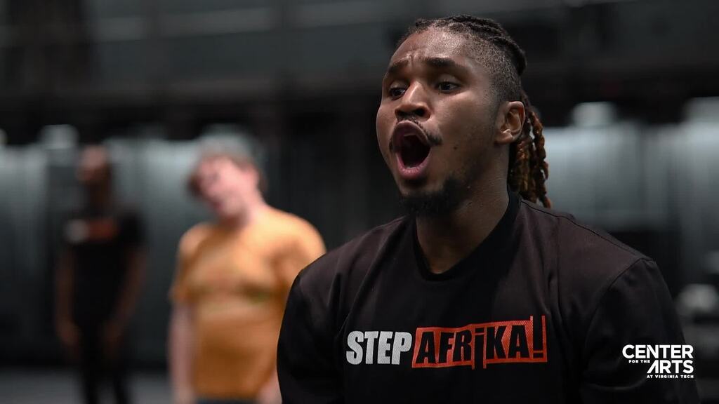 Beyond the stage with Step Afrika!