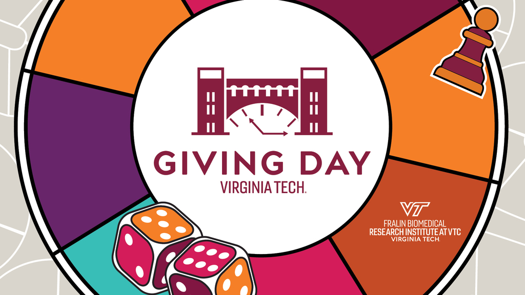 Thank you from the Fralin Biomedical Research Institute - #VTGivingDay