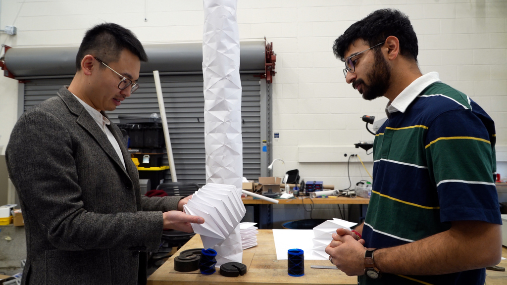 Plant-mimicking robots use the art of origami
