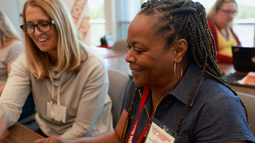 Alexandria City teachers participate in Innovation Campus coding workshop