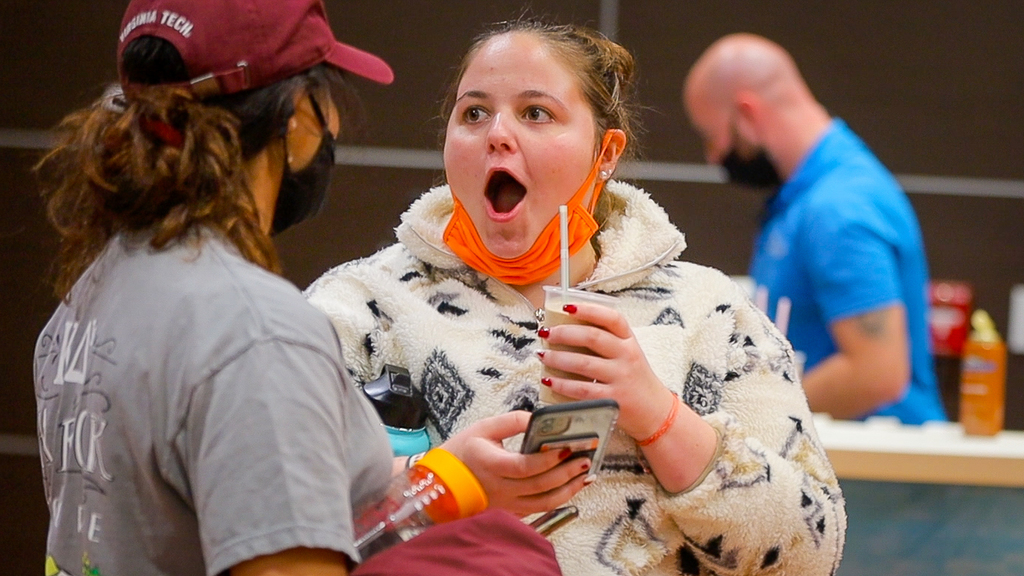 Students destress at Relaxation Station