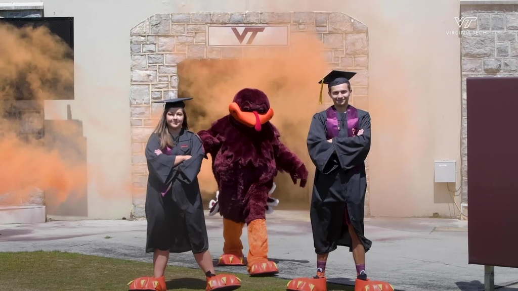 Class of 2020 HokieBirds reveal themselves during online ceremony