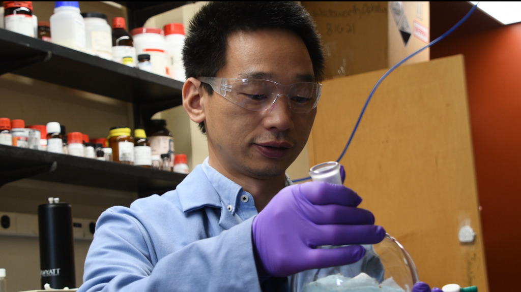 From Sparks to Breakthrough: Upcycling plastic waste into usable materials with Greg Liu & his lab