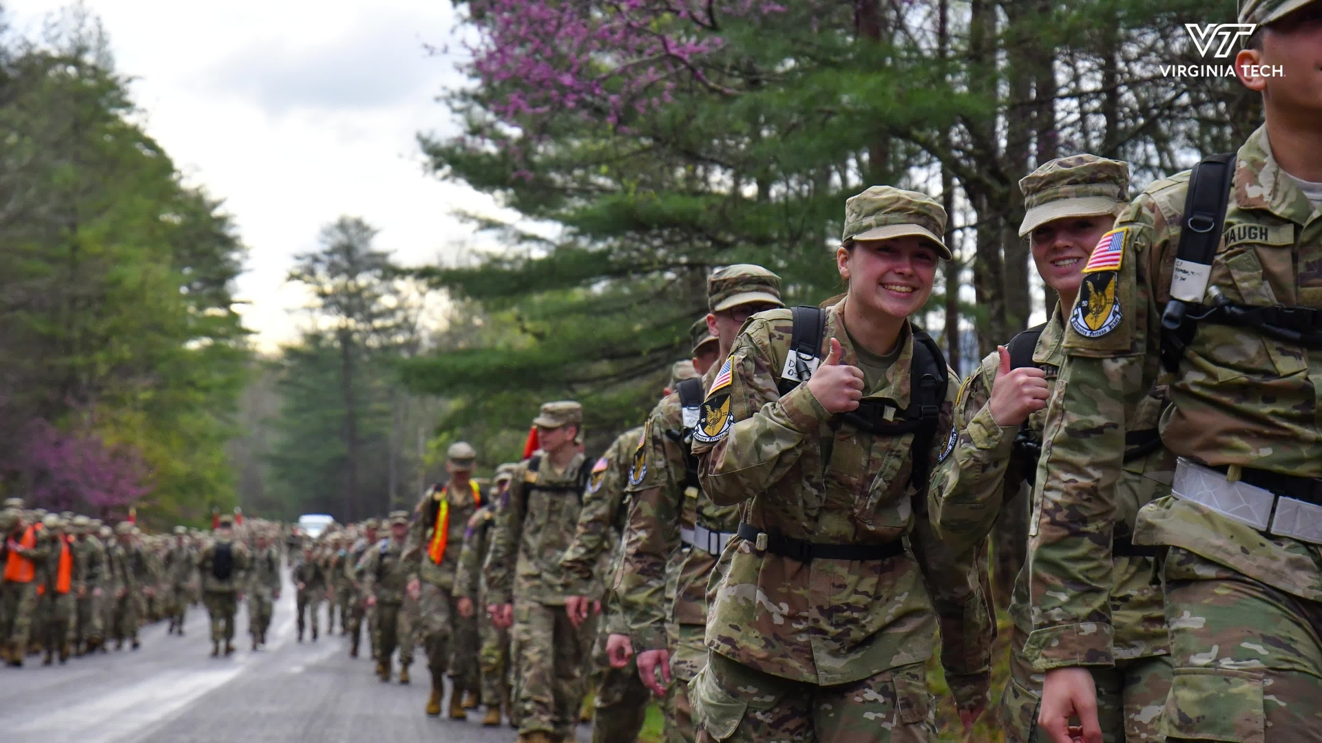 Caldwell March and the Completion of FirstYear Training for the Class