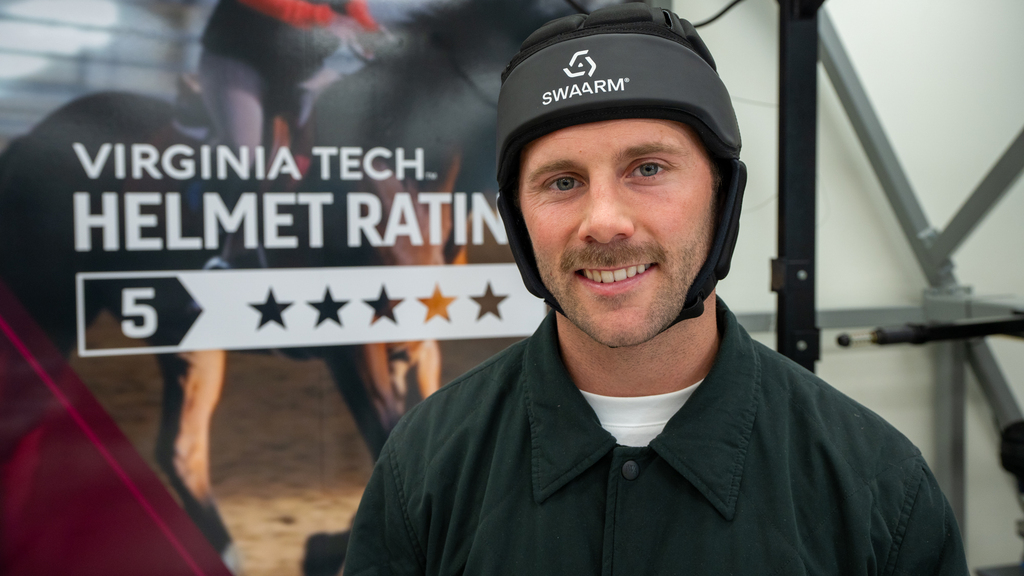 Helmet Lab testing supports Australian athlete