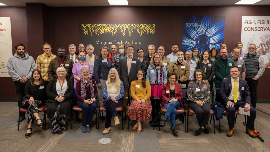 Virginia Tech Authors Recognition Event celebrates campus-wide scholarship