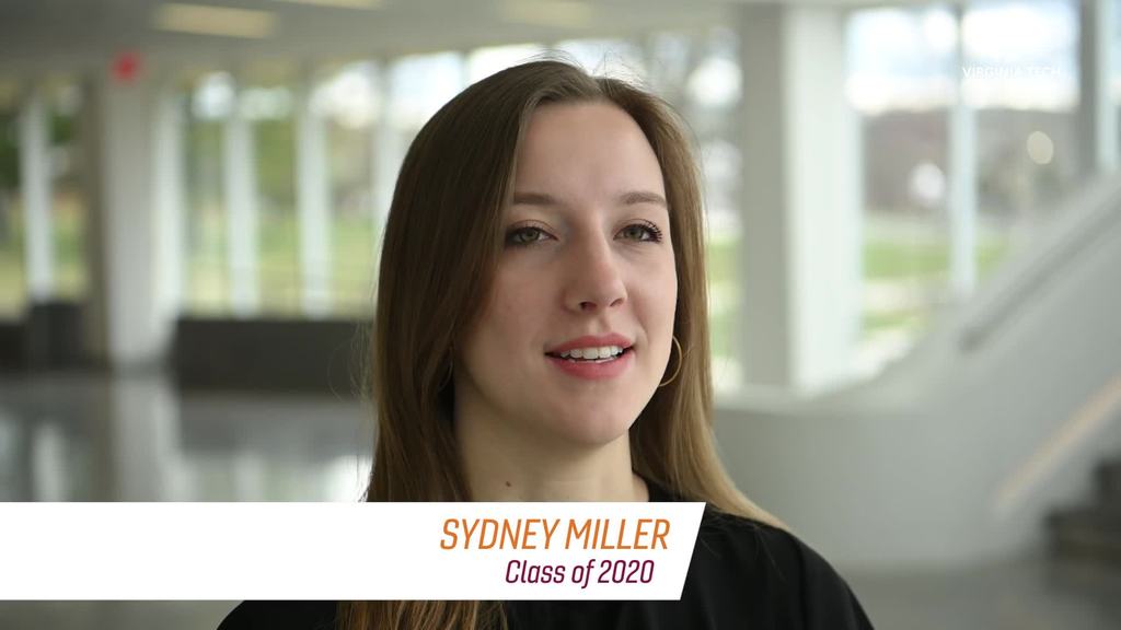 Sydney Miller - College of Architecture and Urban Studies Outstanding Senior