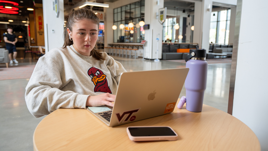 Students prepare for final exams