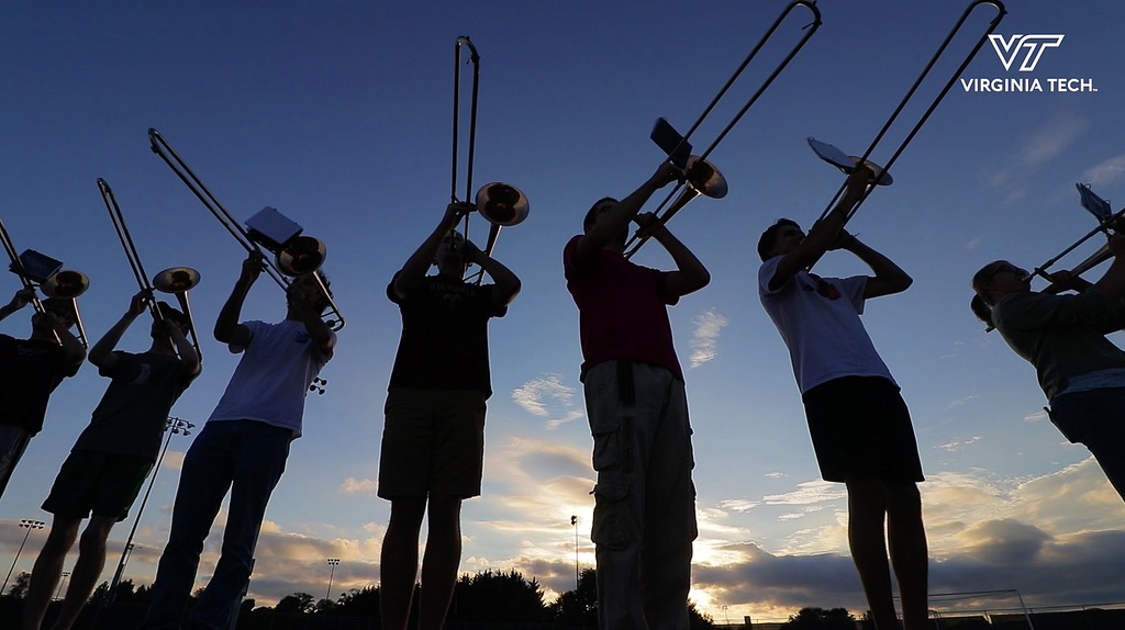 Marching Virginians embody Virginia Tech's Ut Prosim motto