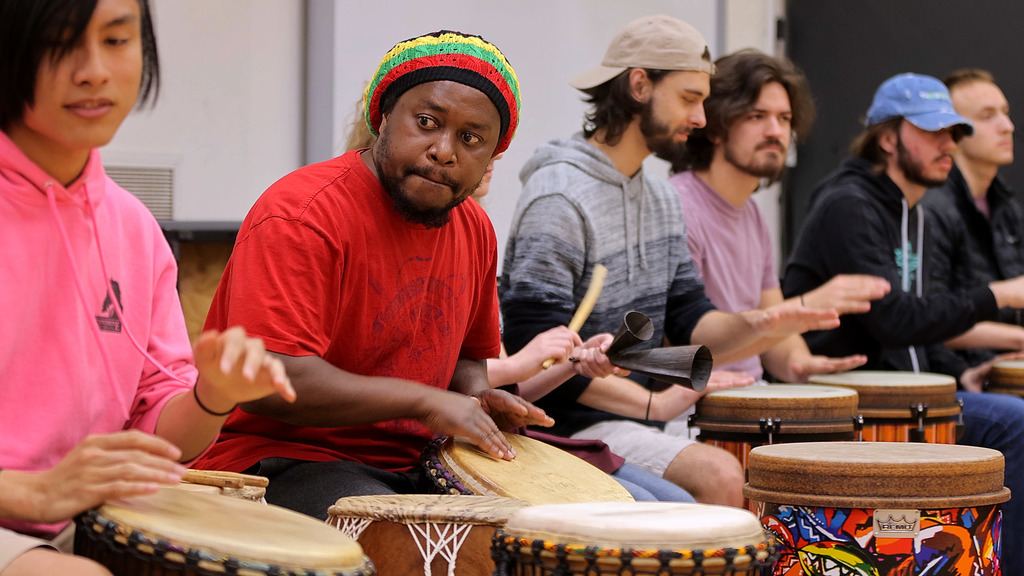 Percussion Ensemble embraces a cultural experience