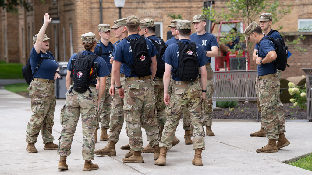 Cadre Week kicks off Corps of Cadets training