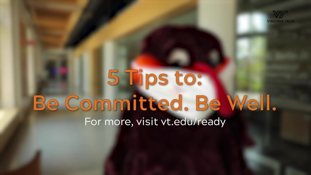 5 Tips to: Be Committed. Be Well.