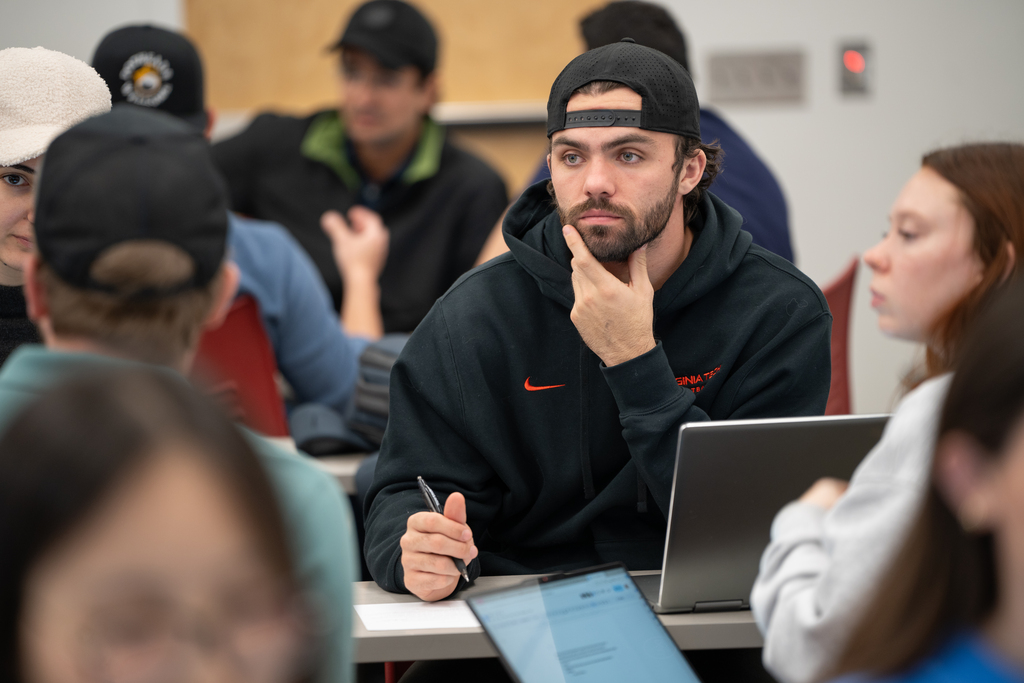 Approaching his finish line in academics and athletics