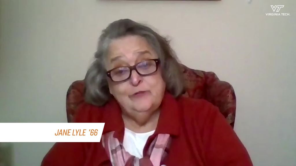Cornerstone Moment: Alumna Jane Lyle ’66 looks back on her time as a student at Virginia Tech