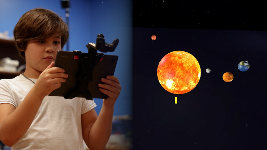 Virtual solar system launches young learners into orbit