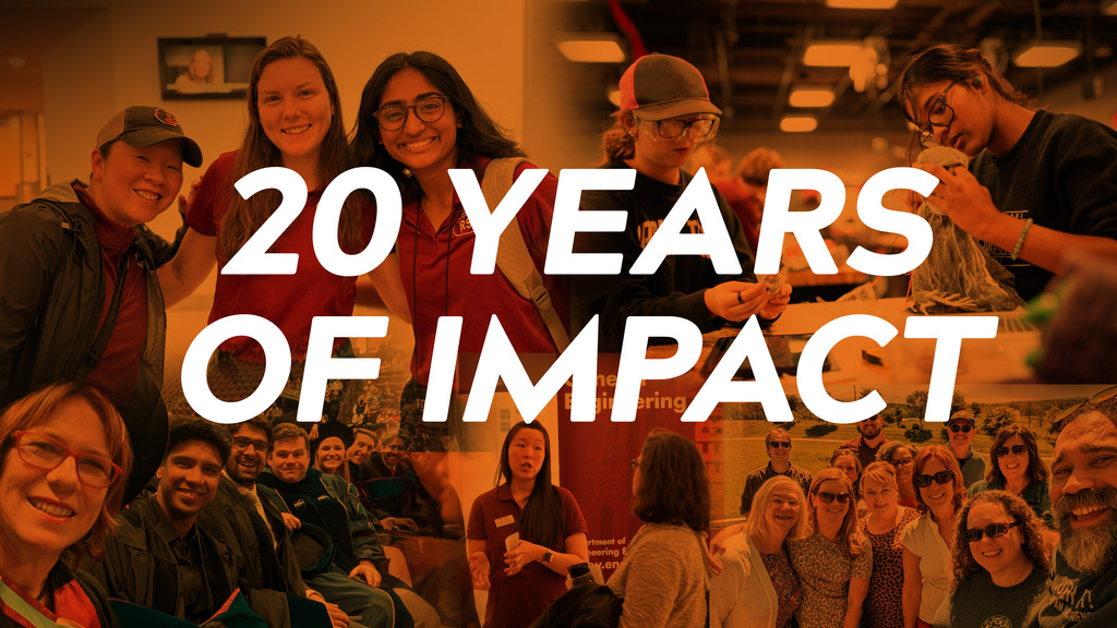 Virginia Tech’s Department of Engineering Education celebrates 20 years of impact