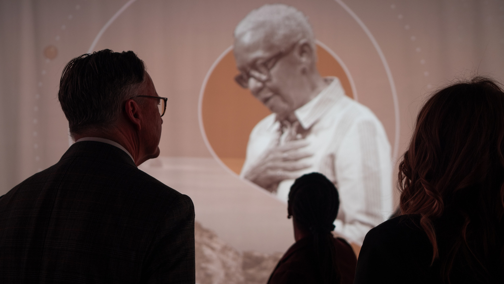 Immersive exhibit celebrates Nikki Giovanni's life and poetry
