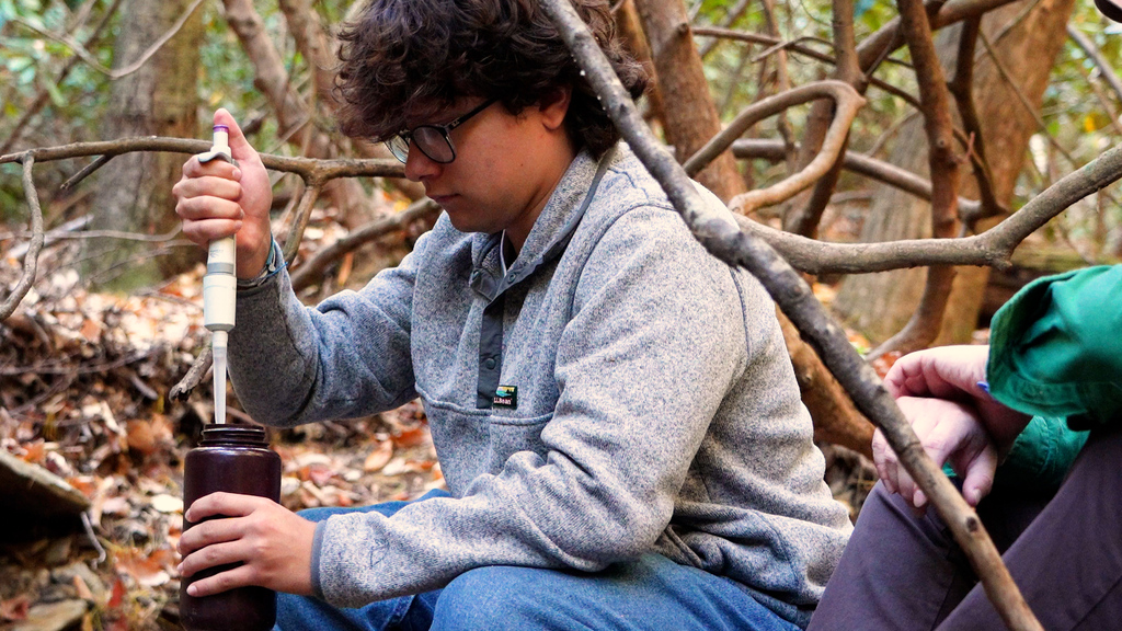 Water Center Undergraduate Research Fellow begins long-term water monitoring