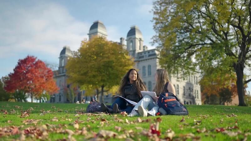 Campus life across Syracuse University.