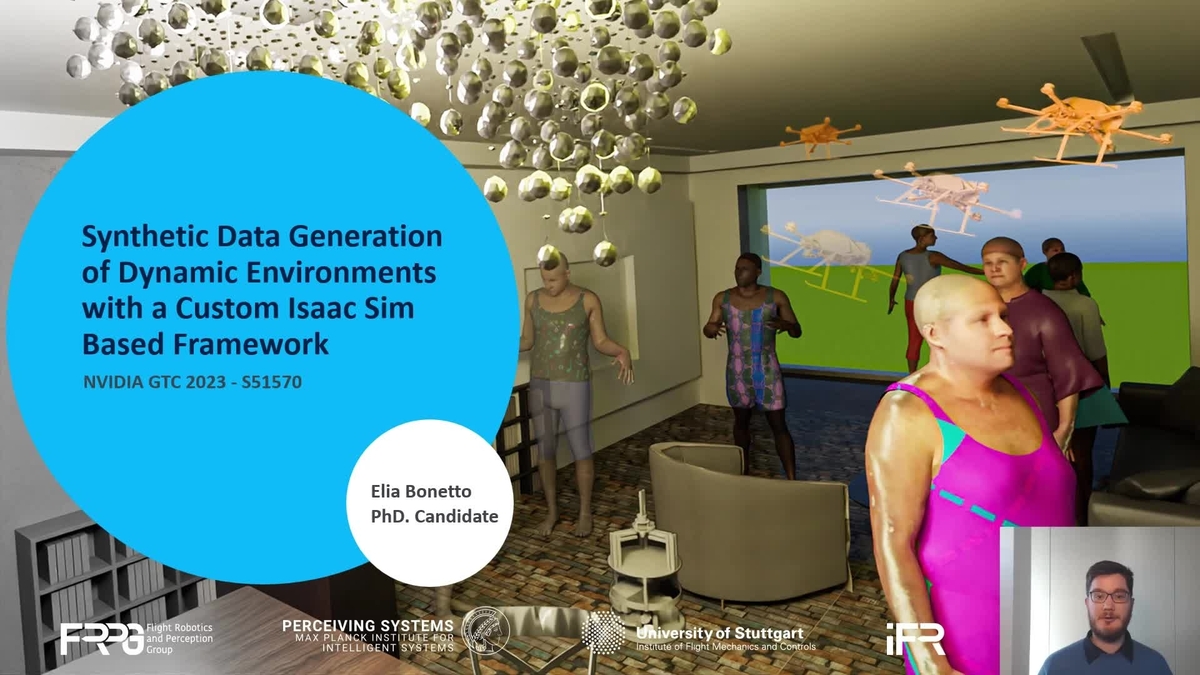 Generate Synthetic Data of Dynamic Environments With a Custom Isaac Sim