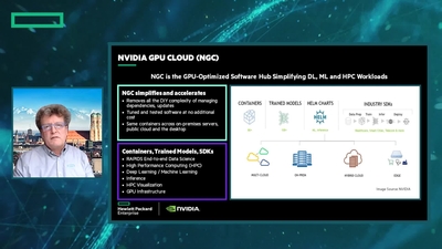 NVIDIA GPU Cloud Use Cases at HPE Data-Centric Architecture (Presented by Hewlett Packard Enterprise)