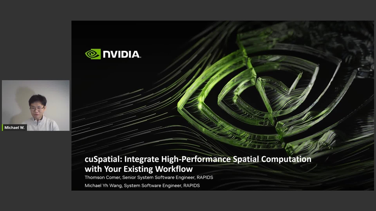 cuSpatial: Integrate High-Performance Spatial Computation with Your ...