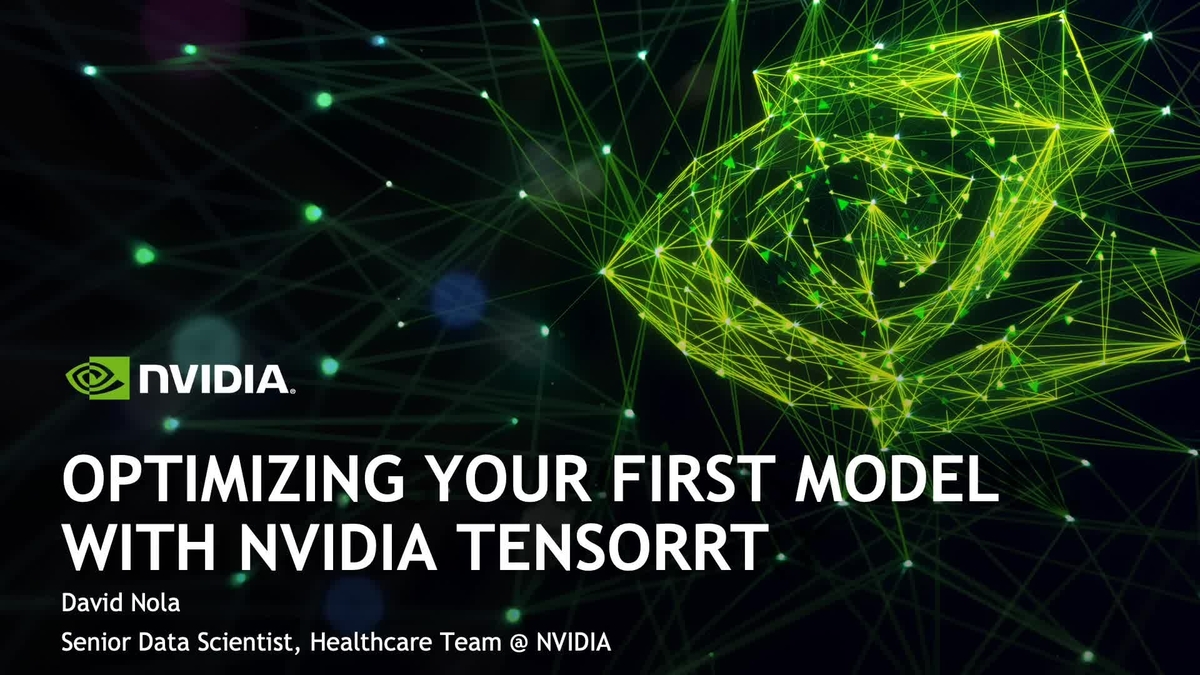 TensorRT Quick Start Guide | GTC Digital April 2021 | NVIDIA On-Demand