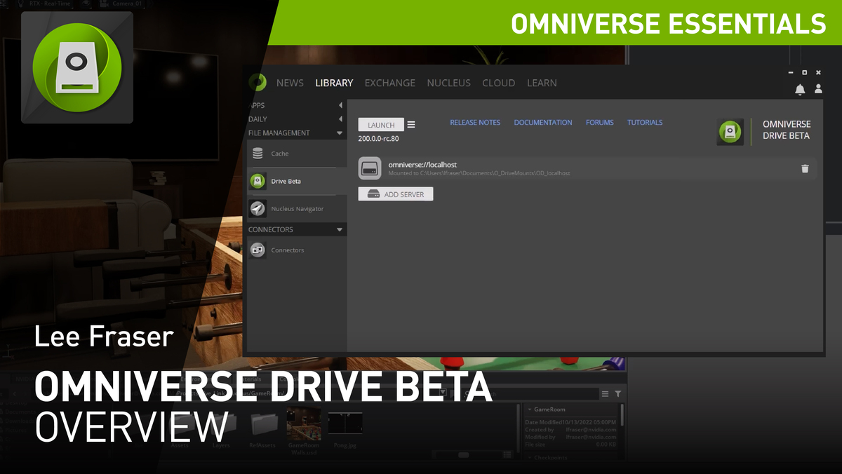 Omniverse Drive Beta Overview Omniverse 2020 Nvidia On Demand